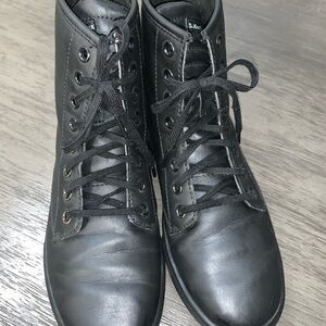 Womans dr marten leather boots